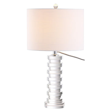 Sasha 25" Crystal LED Table Lamp - JONATHAN Y